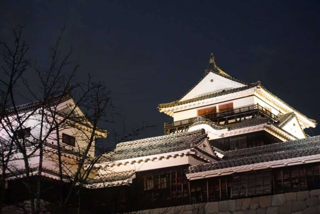Matsuyama Castle Night Illumination