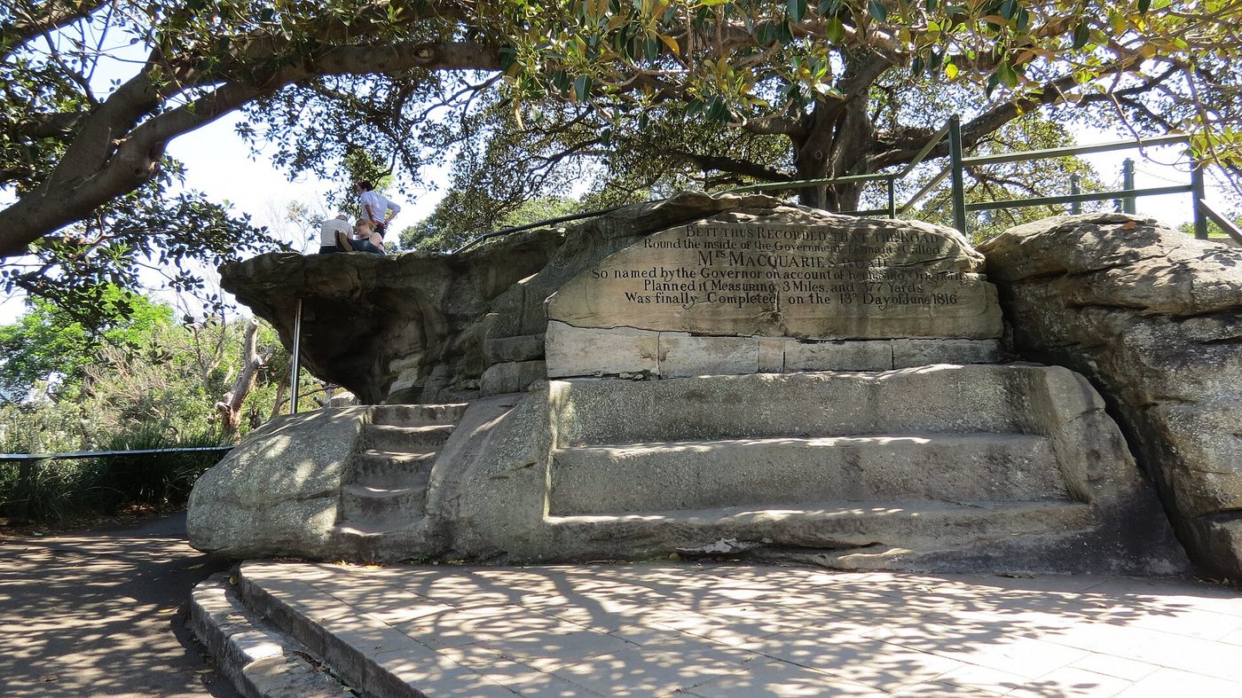 Mrs Macquarie's Chair