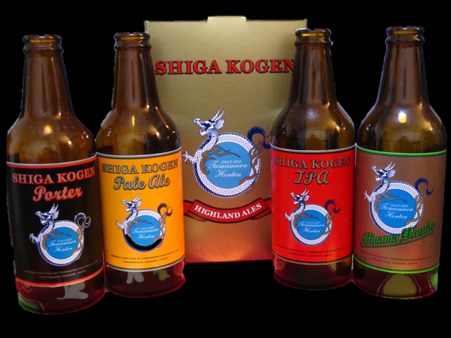 Nagano Craft Beer (Shiga Kogen Beer)