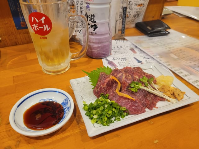 Nagano Horse Sashimi