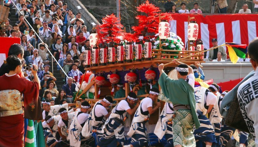 Nagasaki Kunchi Festival Stage