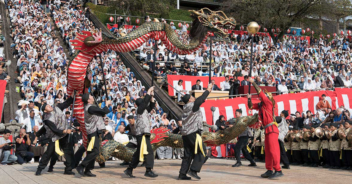 Nagasaki Kunchi Festival Stage