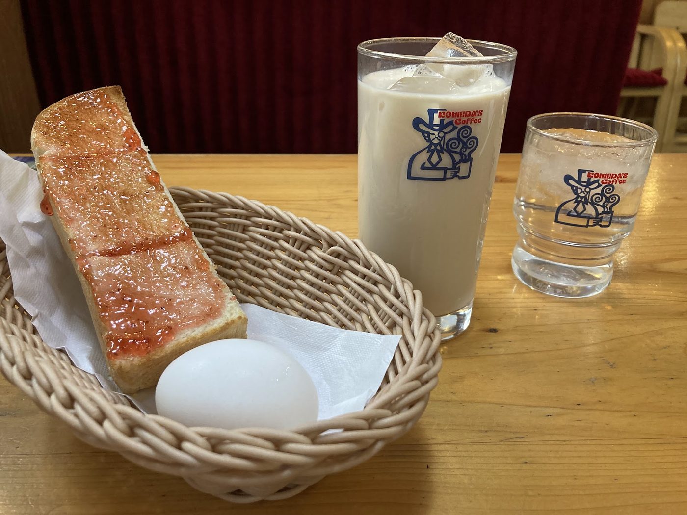 Nagoya Komeda Coffee Morning Set