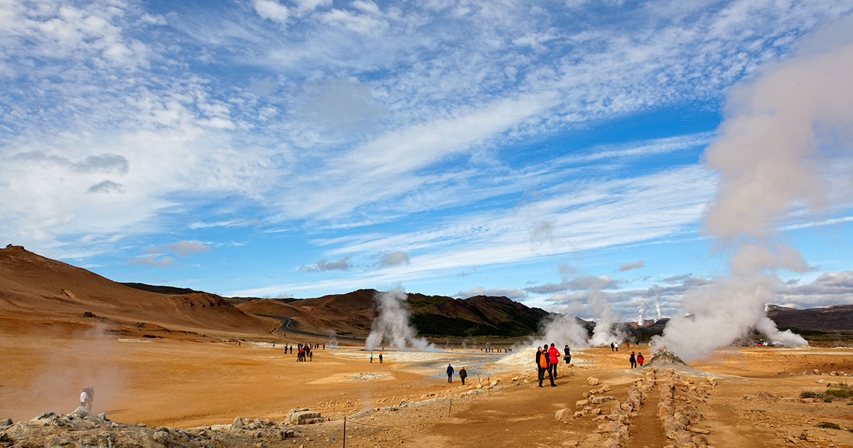 Námaskarð Geothermal Area (Hverir)