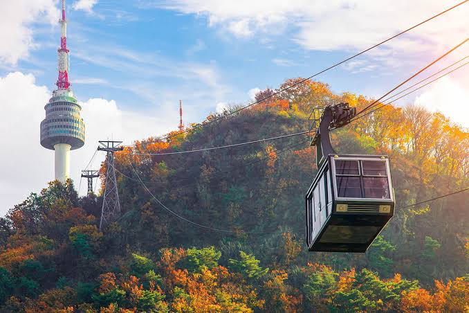 Namsan Tower & Cable Car