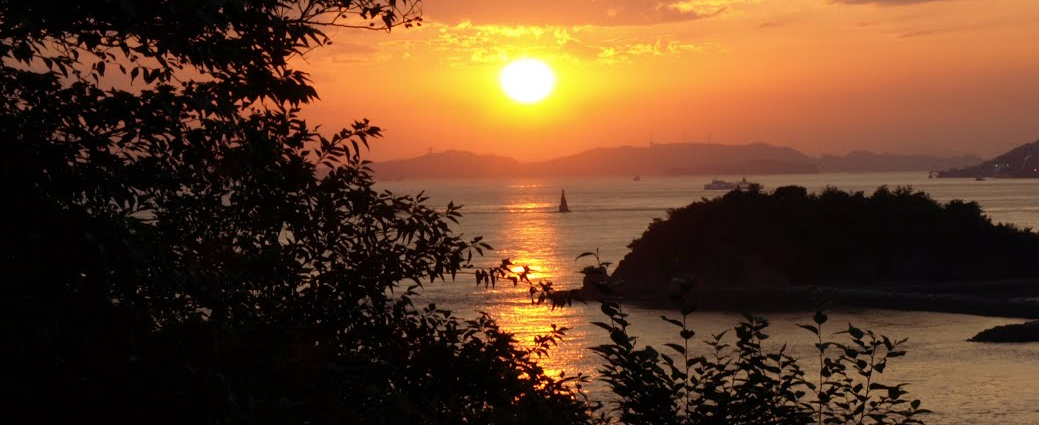 Naoshima Sunrise at Eastern Coast