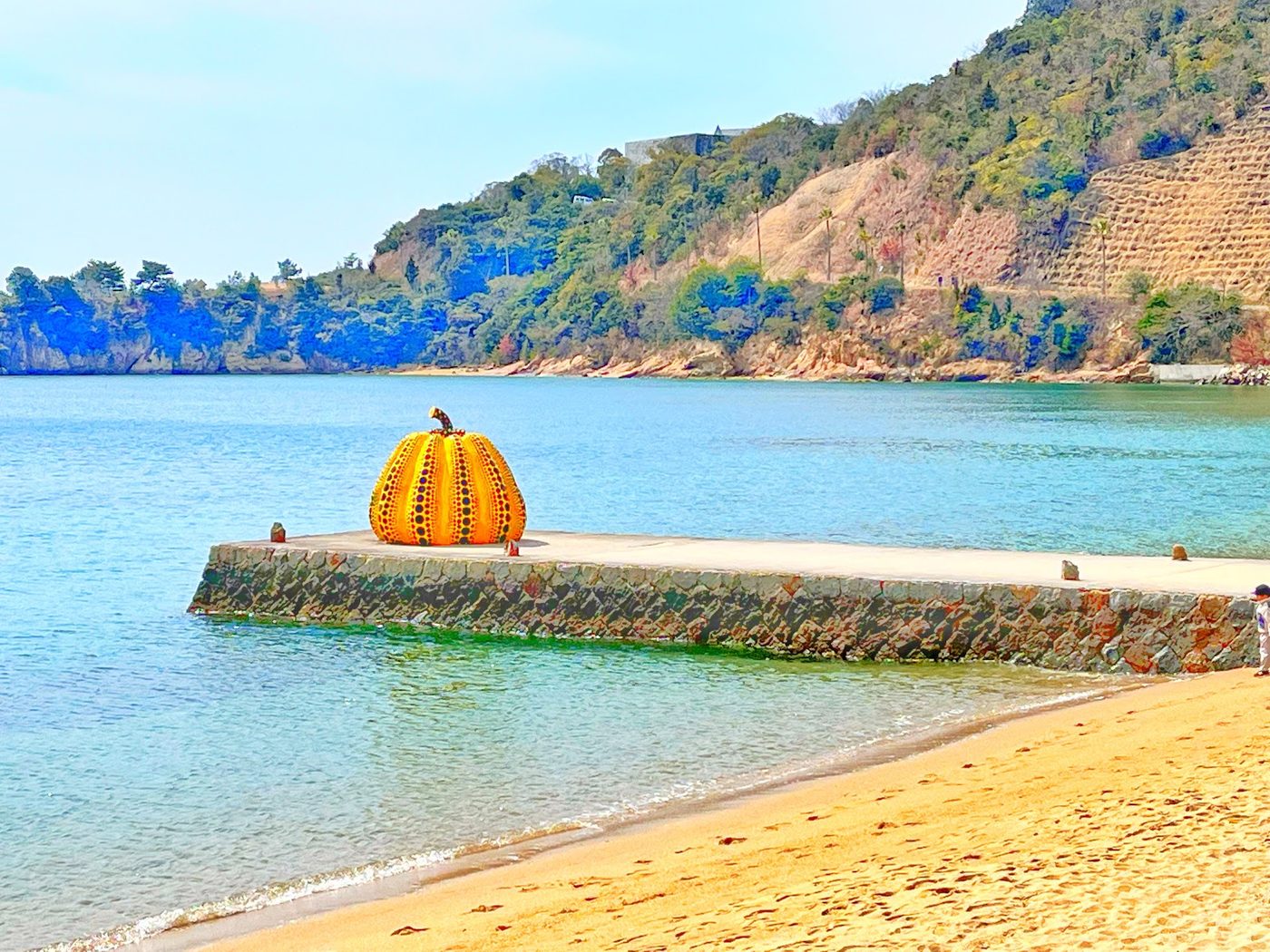 Naoshima Yellow Pumpkin (Kusama)