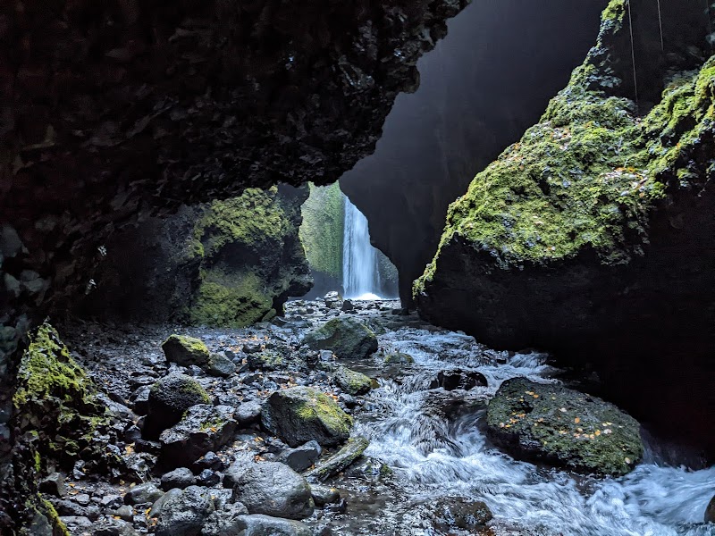Nauthúsagil Hidden Canyon