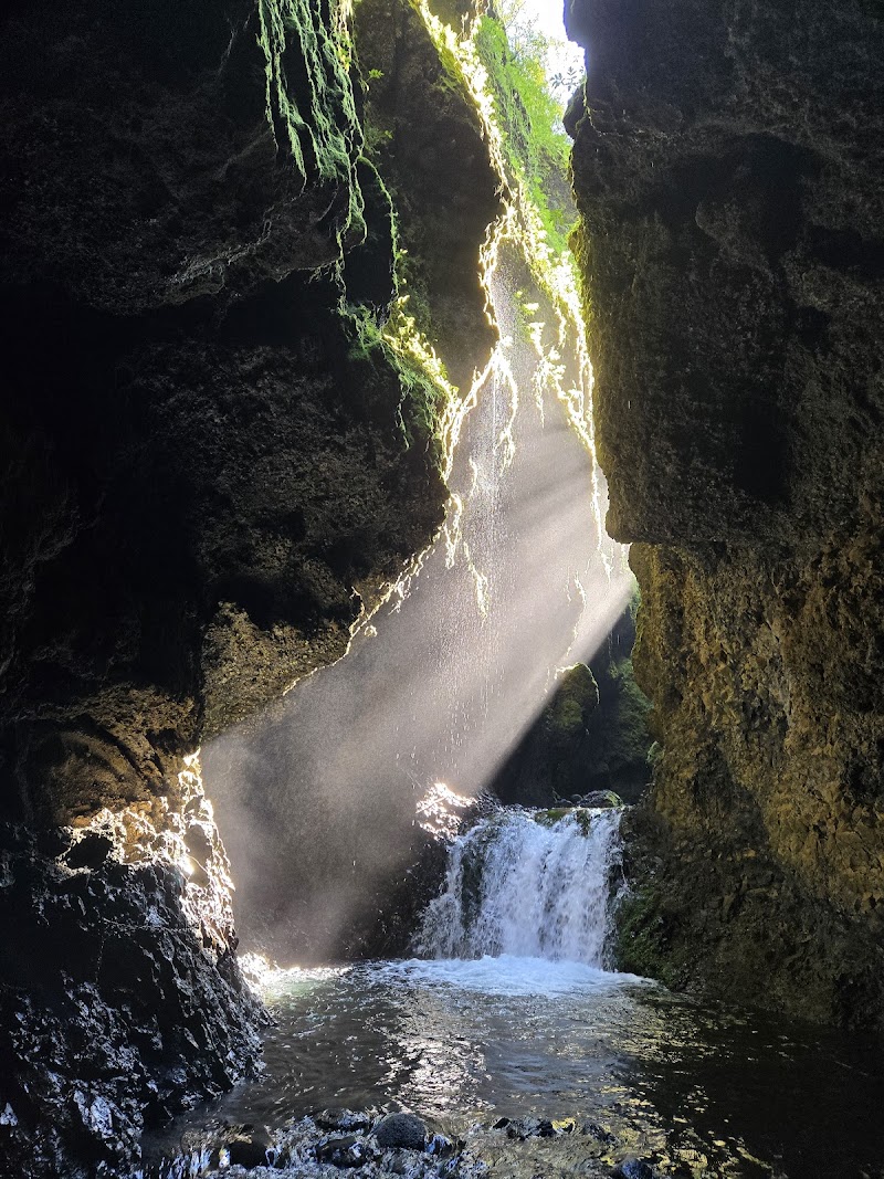 Nauthúsagil Hidden Canyon