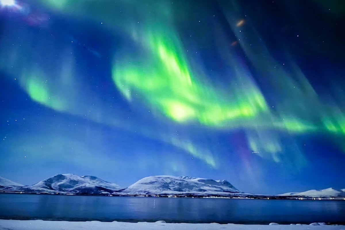 Northern Lights from Reykjavik