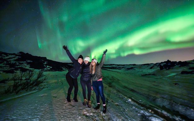 Northern Lights from Reykjavik