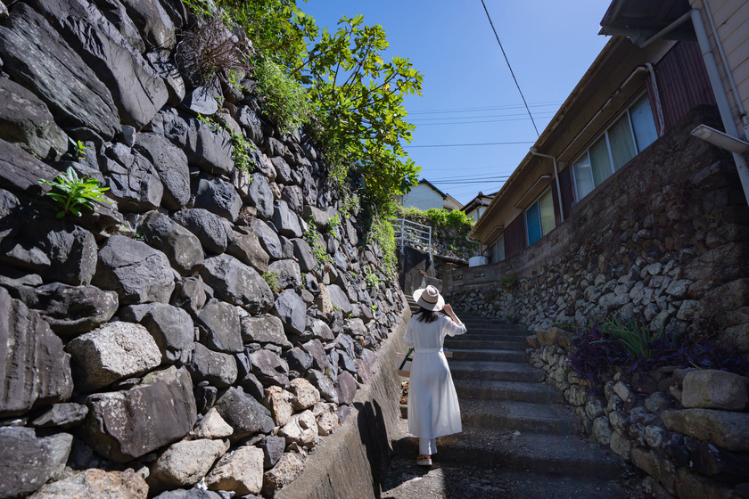 Ogijima Stone Wall Village