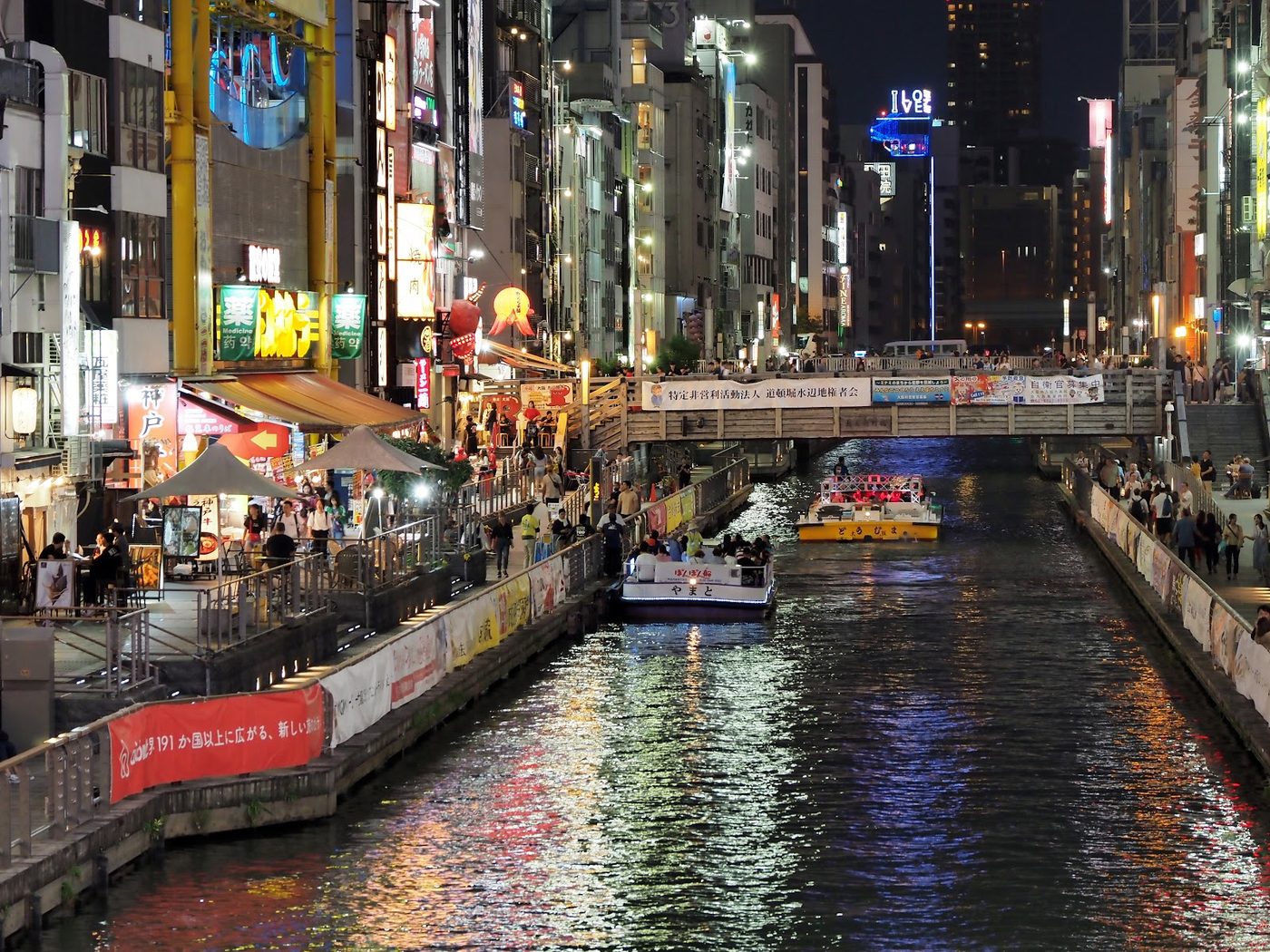 Osaka Sotenbori (South Canal Walk)