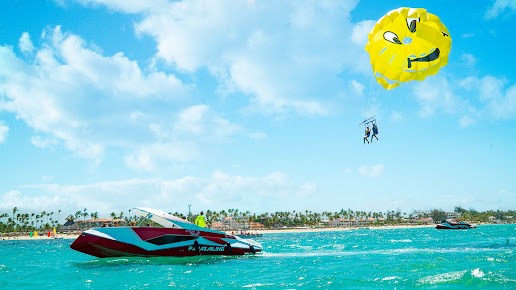 Parasailing Over Bávaro