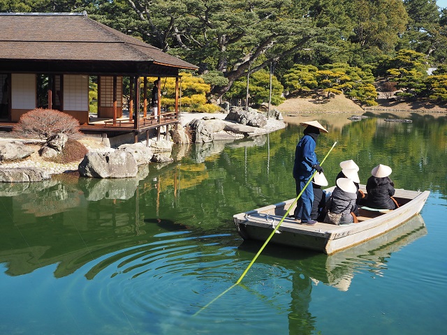 Ritsurin Garden Boat Ride