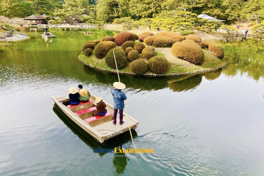 Ritsurin Garden Boat Ride