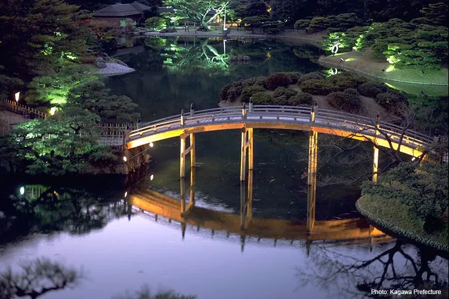 Ritsurin Garden Night Illumination