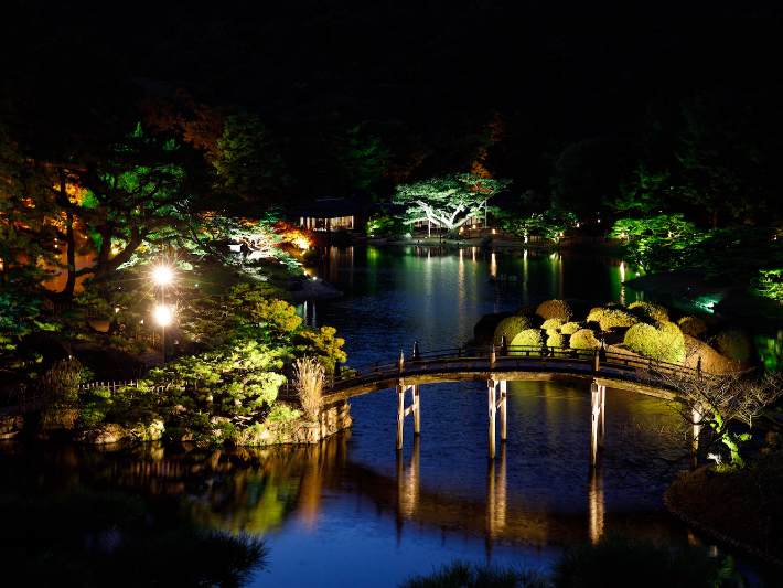 Ritsurin Garden Night Illumination