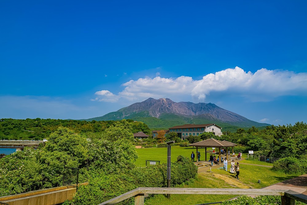 Sakurajima Footbath Park