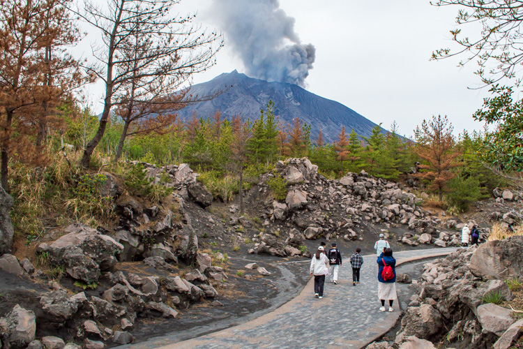 Sakurajima Lava Trail