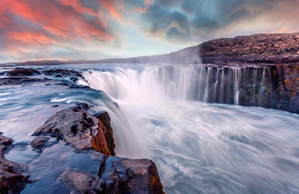 Selfoss Waterfall (North)