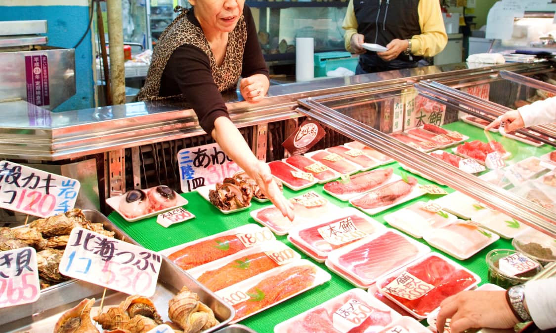 Sendai Morning Market (Asaichi)
