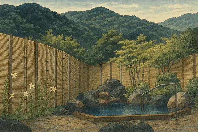 Shibaseki Onsen Area