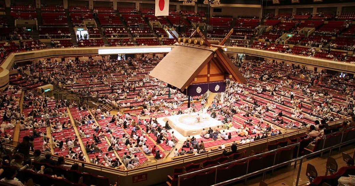 Sumo Tournament at Ryogoku
