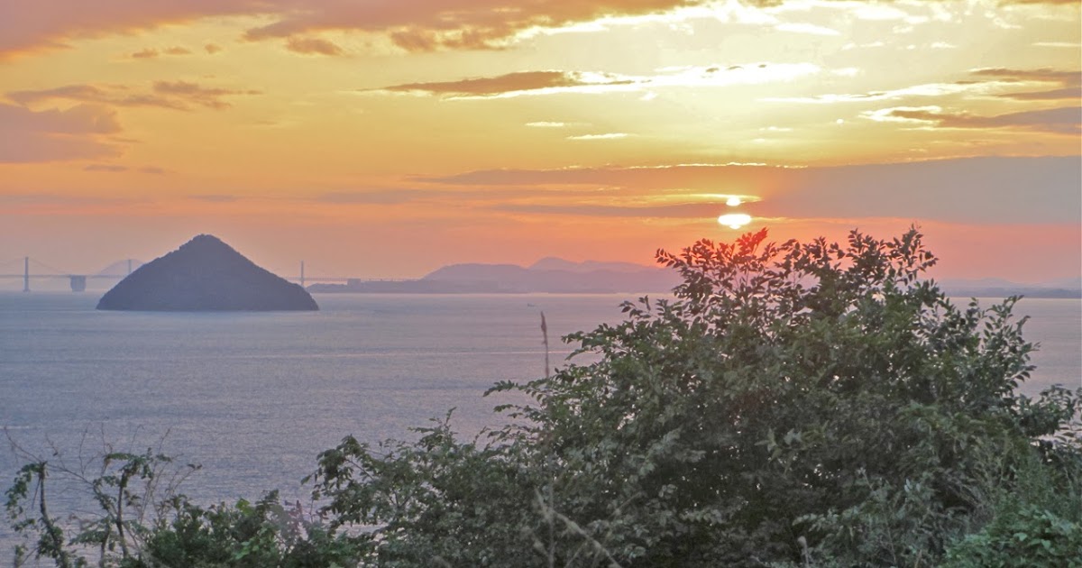 Sunset at Benesse House