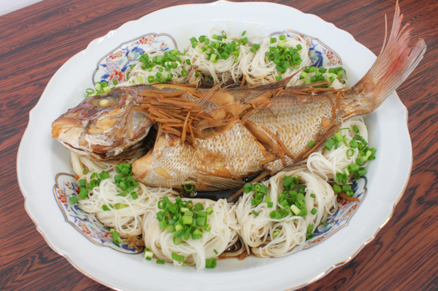 Tai Somen (Sea Bream Noodles)