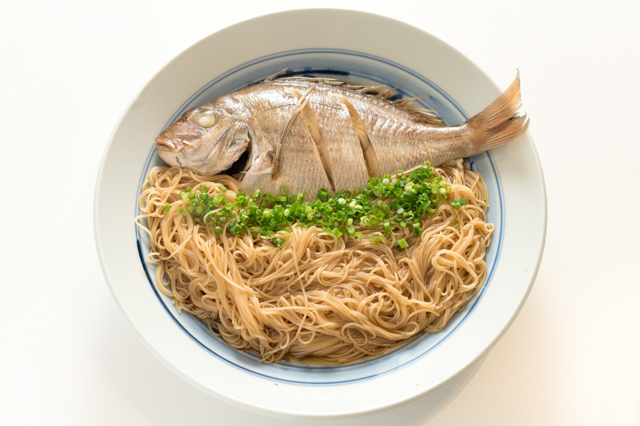 Tai Somen (Sea Bream Noodles)