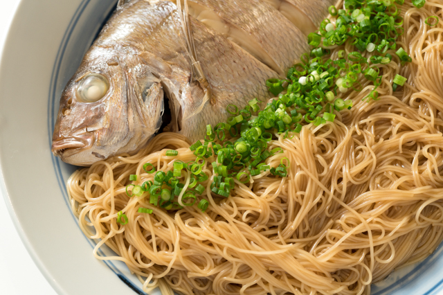 Tai Somen (Sea Bream Noodles)