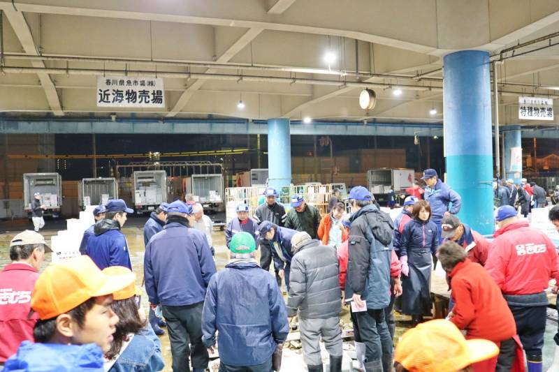 Takamatsu Fish Market