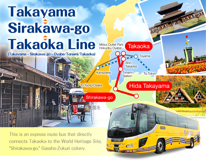 Takayama to Shirakawago Bus Ride