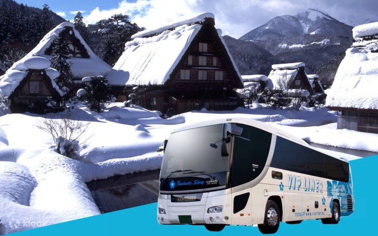 Takayama to Shirakawago Bus Ride