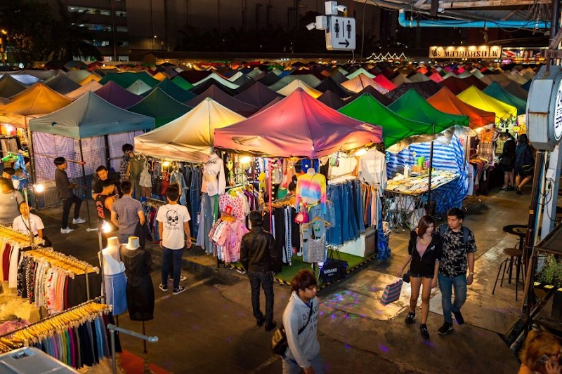 Train Night Market Ratchada