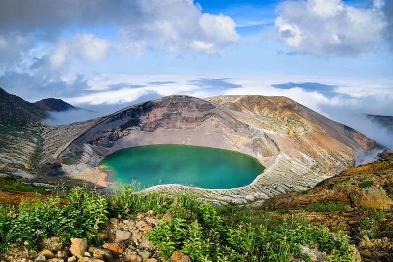 Zao Okama Crater Lake